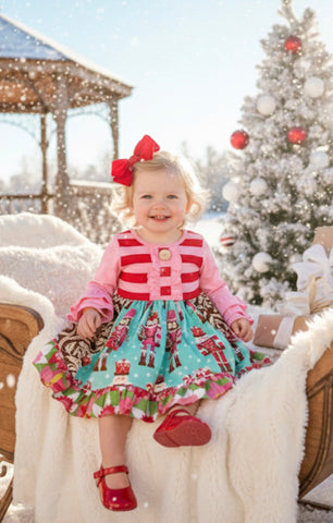 Ready to Ship Nutcracker dress Sz 12/18mo