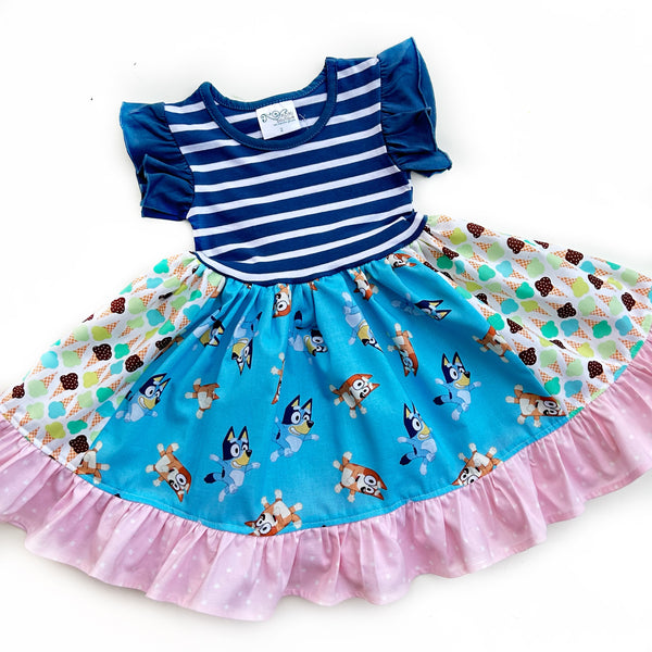 Bluey & Bingo dress