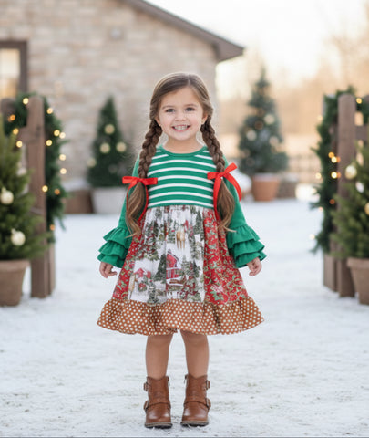 Ready to Ship Horse Farm dress sz 2/3