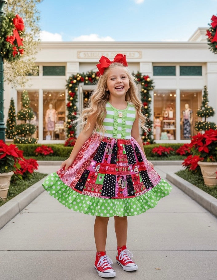 Minnie Mouse Christmas dress