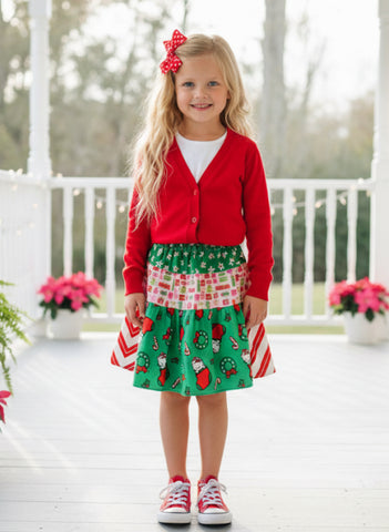 Hello Kitty Holiday skirt
