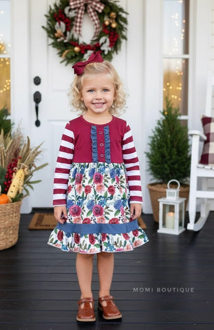 Holiday Floral dress