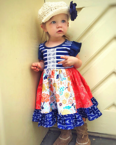 girls Fall portrait dress