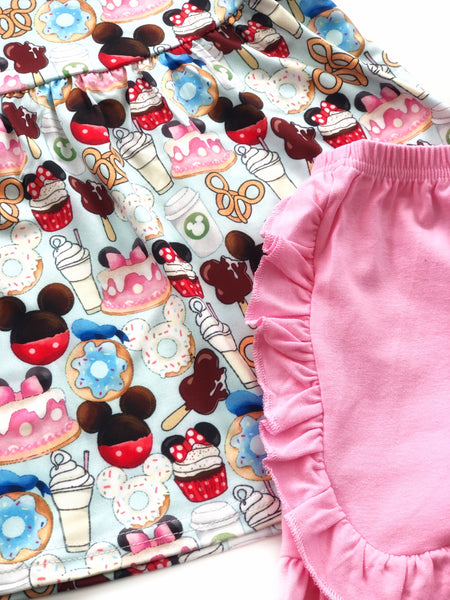 Magical treats tunic & shorts