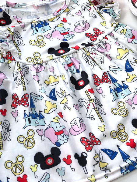 Main Street USA tunic & shorts