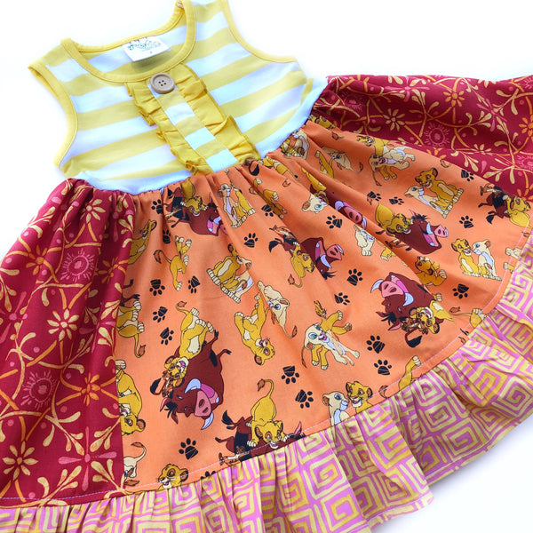 Lion King Animal Kingdom dress