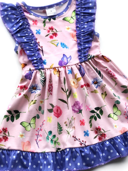 Sweet Butterfly Garden dress