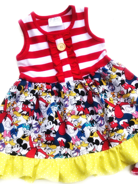 Main Street Friends dress