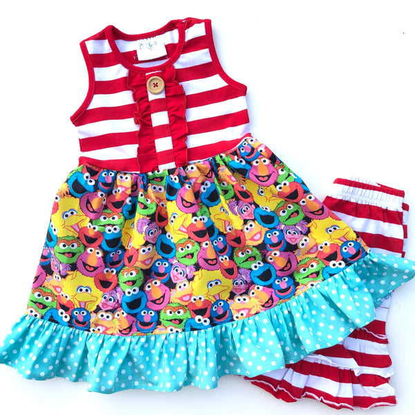 Sesame Street dress