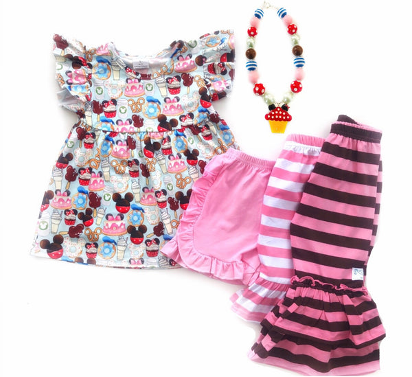 Magical treats tunic & shorts