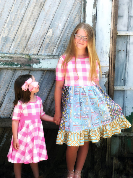 Plaid School Day dress