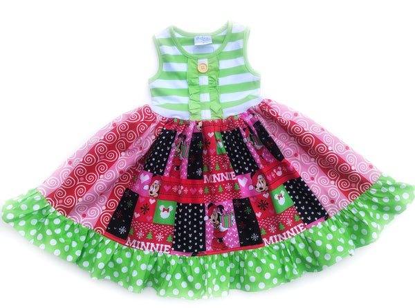 Minnie Mouse Christmas dress