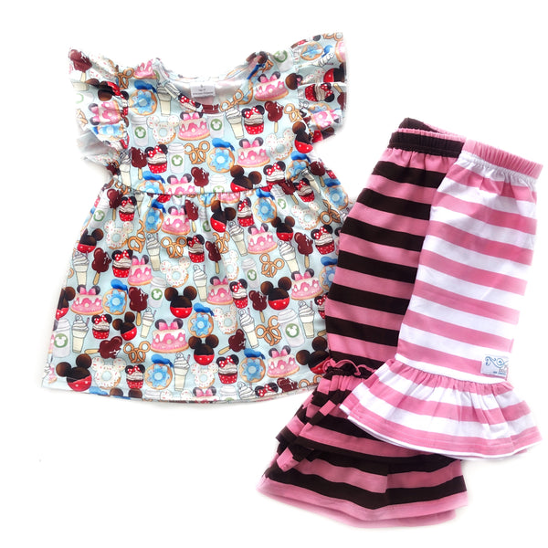 Magical treats tunic & shorts