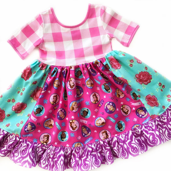 Plaid Princess dress