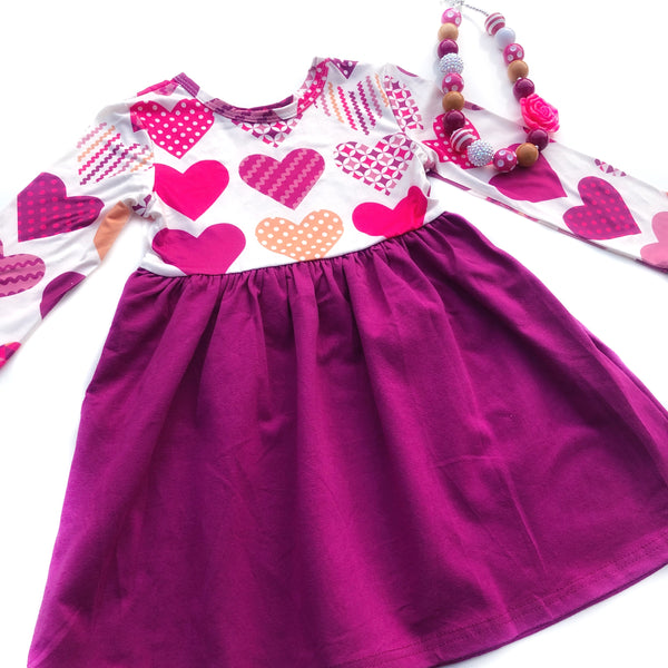 Plum Love dress