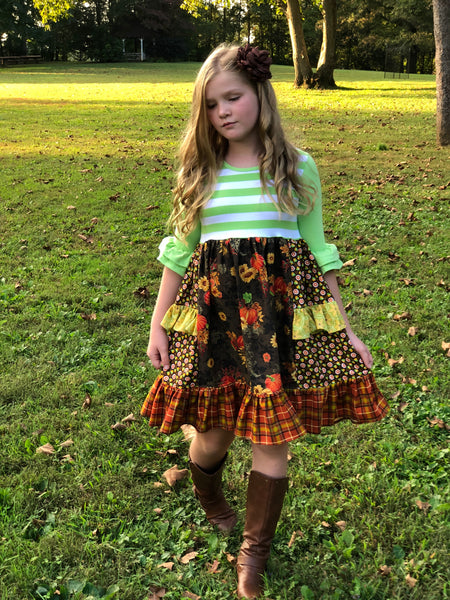 girls Fall portrait dress