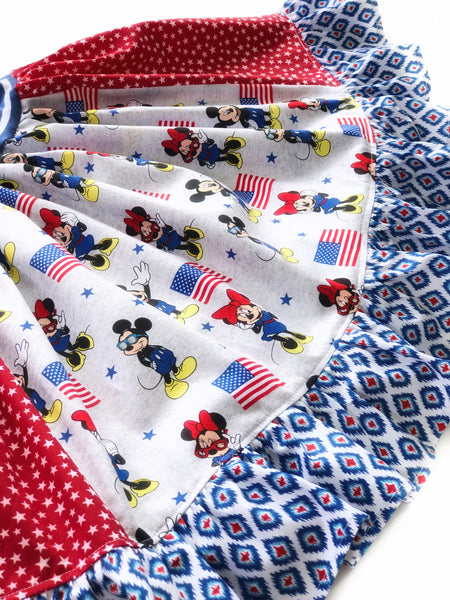 Main Street Patriotic dress