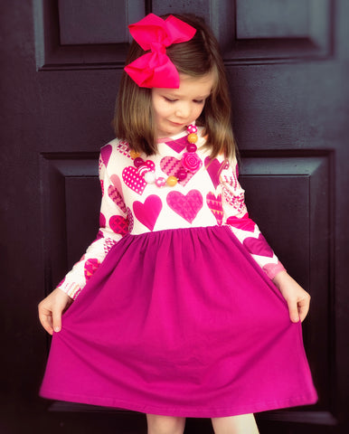 Plum Love dress