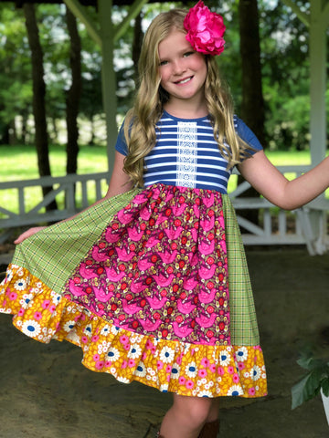 girls fall portrait dress