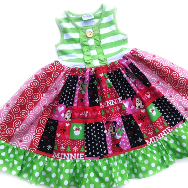 Minnie Mouse Christmas dress