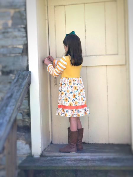 Golden Hour Floral dress