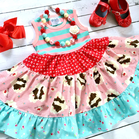 Vintage Valentine dress