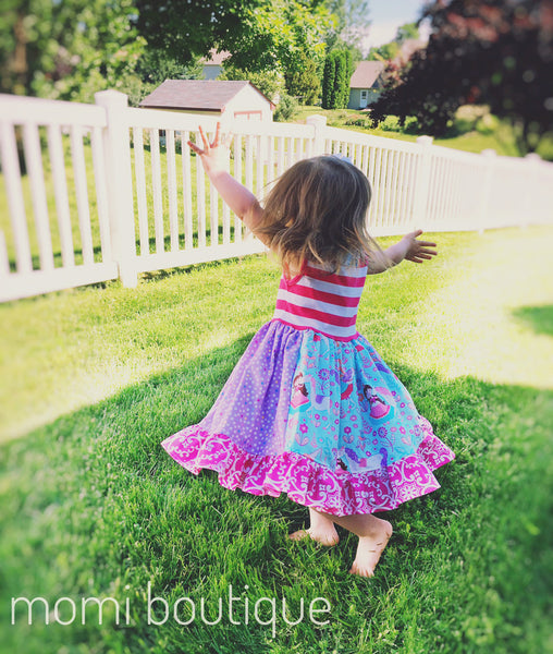 The Royal unicorn party dress